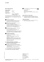 Preview for 10 page of Dormakaba G-EMF Series Mounting Instructions