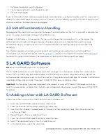 Preview for 54 page of Dormakaba LA GARD 700 Series System User'S Manual