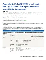 Preview for 65 page of Dormakaba LA GARD 700 Series System User'S Manual