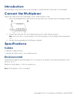 Preview for 2 page of Dormakaba Multiplexer Installation Manual