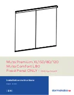 Dormakaba Muto Comfort L80 Installation Instructions Manual preview