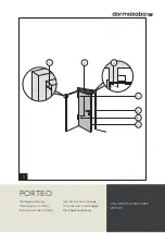 Dormakaba PORTEO Mounting Instructions предпросмотр