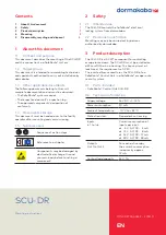 Preview for 1 page of Dormakaba SCU-DR Mounting Instruction