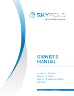 Dormakaba SKYFOLD CLASSIC Series Owner'S Manual preview