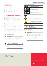 Preview for 1 page of Dormakaba STV 2 Series Mounting Instructions