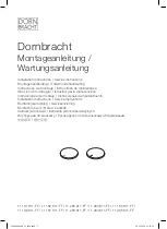 Preview for 1 page of Dornbracht Cyo 11 181 811 Series Installation Instructions Manual