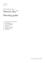 Preview for 1 page of Dornbracht SENSORY SKY 41 260 979-88 Planning Manual