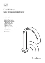 Preview for 1 page of Dornbracht Touchfree Operating Manual