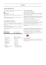 Preview for 7 page of Dornbracht Touchfree Operating Manual