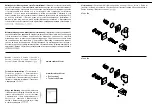 Предварительный просмотр 2 страницы Dornbracht WaterTube 27 821 979 Installation Instructions Manual