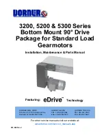 Dorner eDrive 3200 Series Installation, Maintenance & Parts Manual предпросмотр