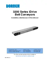 Dorner iDrive 3200 Series Installation, Maintenance & Parts Manual предпросмотр