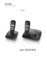 Doro 530 Manual preview