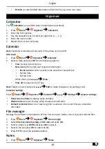 Предварительный просмотр 22 страницы Doro 7001H Manual