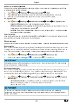 Предварительный просмотр 24 страницы Doro 7001H Manual