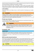 Предварительный просмотр 37 страницы Doro 7001H Manual