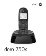 Предварительный просмотр 1 страницы Doro 750x Manual