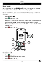 Preview for 17 page of Doro 780X Manual