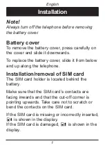 Preview for 6 page of Doro HandleEasy 328gsm Manual