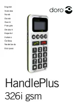 Preview for 1 page of Doro HANDLEPLUS 326I GSM Manual