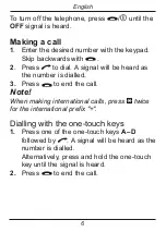 Preview for 12 page of Doro HANDLEPLUS 326I GSM Manual