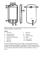 Предварительный просмотр 2 страницы Doro Liberto 810 User Manual