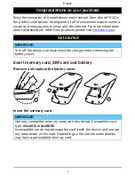 Предварительный просмотр 6 страницы Doro Liberto 810 User Manual