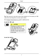 Предварительный просмотр 7 страницы Doro Liberto 810 User Manual