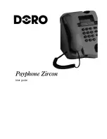 Doro PAYPHONE ZIRCON User Manual preview