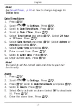 Preview for 6 page of Doro PHONEEASY 110 Manual