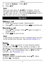 Preview for 7 page of Doro PHONEEASY 110 Manual