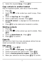 Preview for 11 page of Doro PHONEEASY 110 Manual