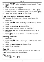 Preview for 12 page of Doro PHONEEASY 115 User Manual