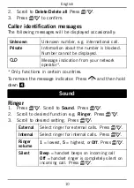 Preview for 15 page of Doro PHONEEASY 115 User Manual