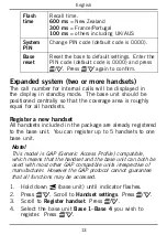 Preview for 18 page of Doro PHONEEASY 115 User Manual