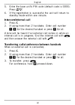 Preview for 19 page of Doro PHONEEASY 115 User Manual