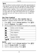 Preview for 21 page of Doro PHONEEASY 115 User Manual