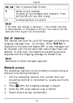 Preview for 24 page of Doro PHONEEASY 115 User Manual