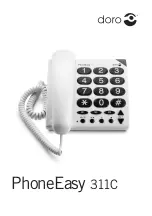 Doro PhoneEasy 311cs Manual preview