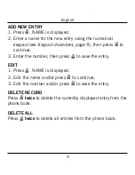 Preview for 12 page of Doro PHONEEASY 336W Manual