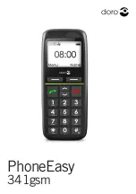 Предварительный просмотр 1 страницы Doro PhoneEasy 341gsm Manual