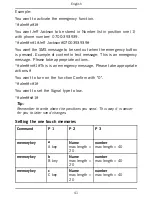 Preview for 47 page of Doro PHONEEASY 510 Setup & User Manual