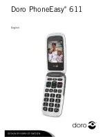 Doro PHONEEASY 611 Manual preview