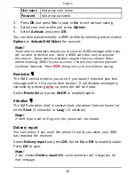 Preview for 44 page of Doro PHONEEASY 611 Manual