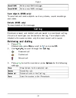 Preview for 24 page of Doro PHONEEASY 614 Manual