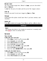 Preview for 26 page of Doro PHONEEASY 614 Manual