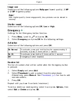 Preview for 46 page of Doro PHONEEASY 715 Manual