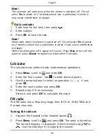 Preview for 55 page of Doro PHONEEASY 715 Manual