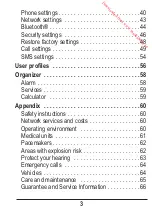 Preview for 7 page of Doro Primo 215 Operating Instructions Manual