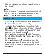 Preview for 25 page of Doro PRIMO 365 Operating Instructions Manual